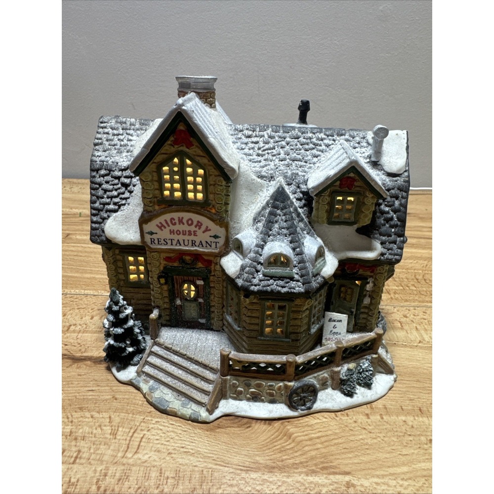 LEMAX Christmas Village Hickory House Restaurant 2003 Enchanted Forest NO BOX